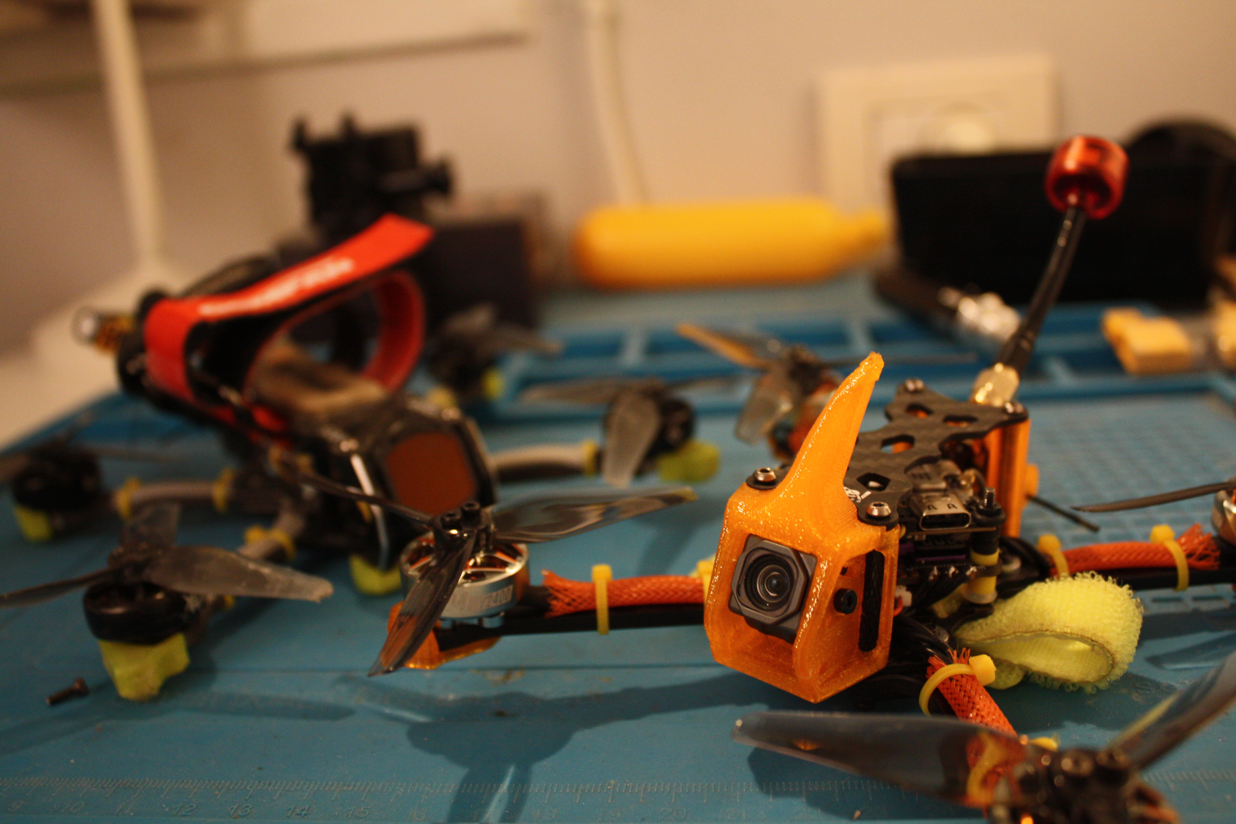 FPV drone lab workbench